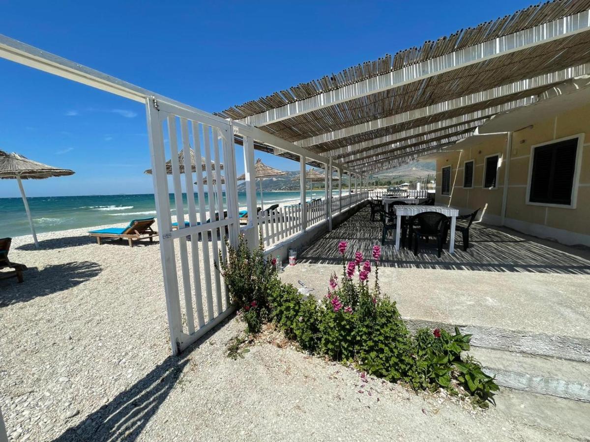 Karaburun Sunset Beach Apartment Orikum Bagian luar foto