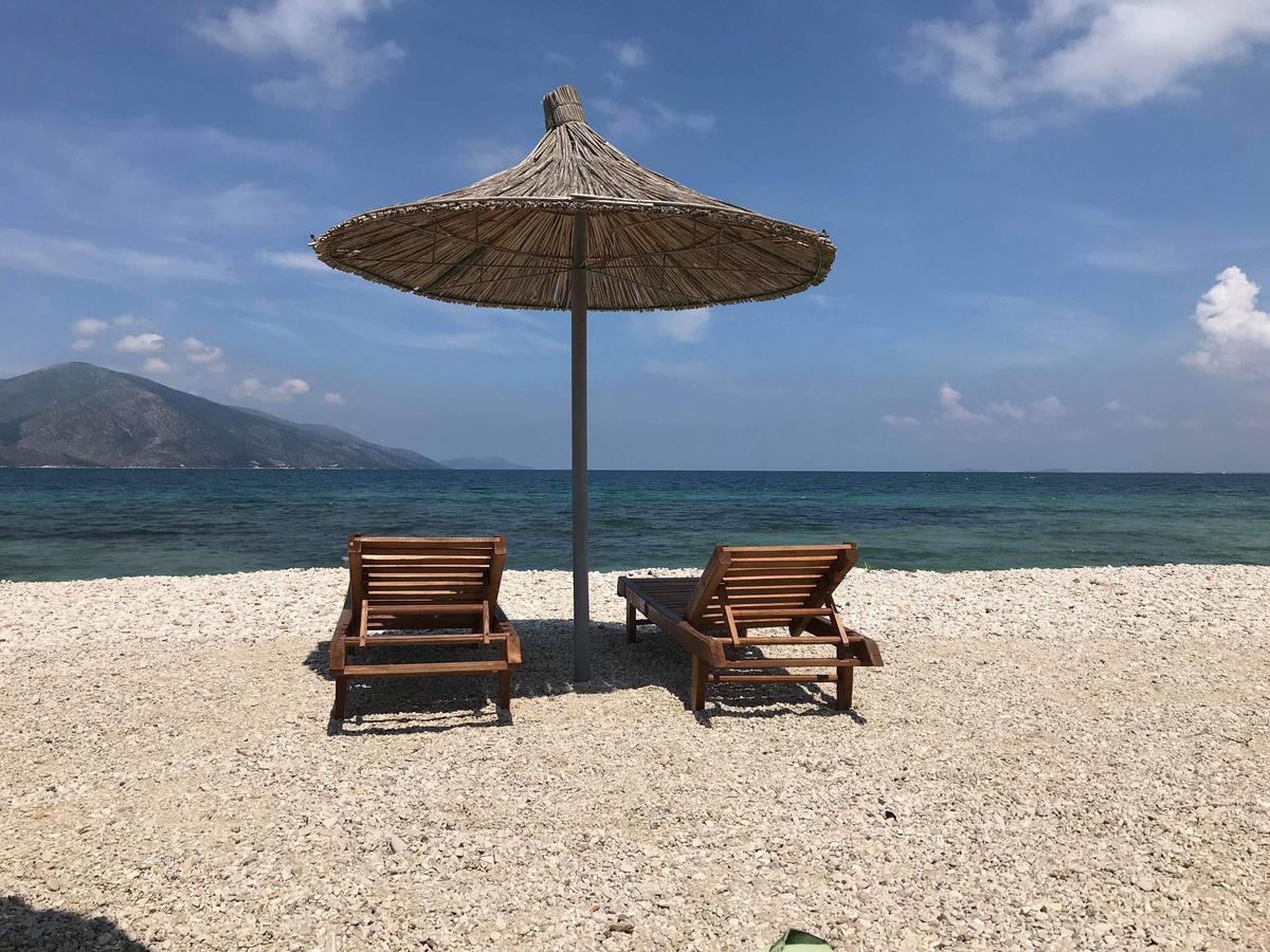 Karaburun Sunset Beach Orikum Bagian luar foto