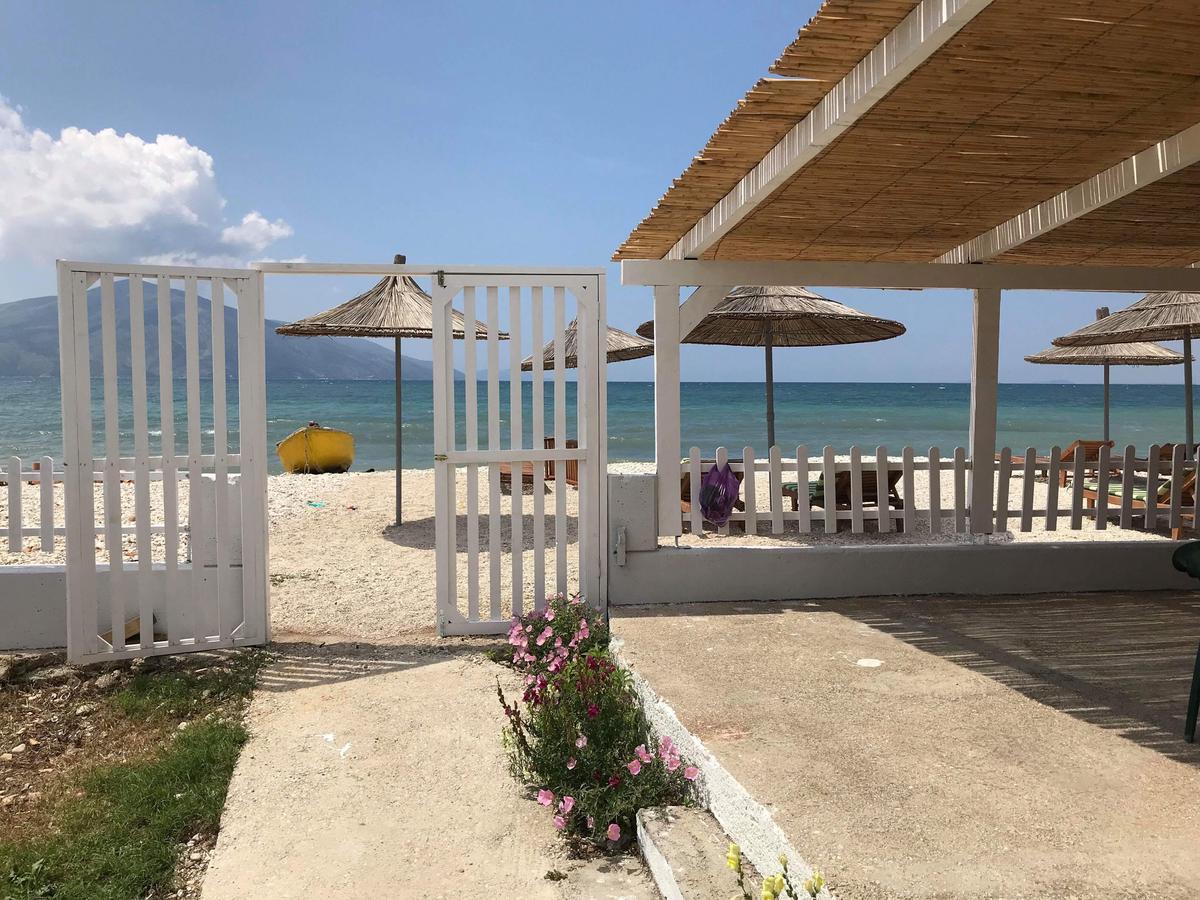 Karaburun Sunset Beach Apartment Orikum Bagian luar foto